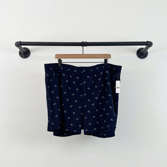 NWT J. Crew Men’s Cotton Printed Boxers Underwear Palm Tree Print - Picture 2 of 6